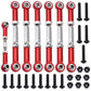 HobbyPark Adjustable Aluminum Upgrades Parts Turnbuckles Camber Links Set for 1/10 Traxxas Slash 2WD 4X4 Hoss Rustler VXL Stampe