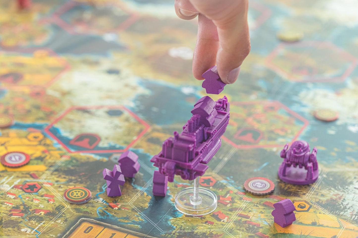 Stonemaier Games: Scythe: The Wind Gambit Expansion | Add to Scythe (Base Game) | Adds Airships and Resolutions (Two New Modules