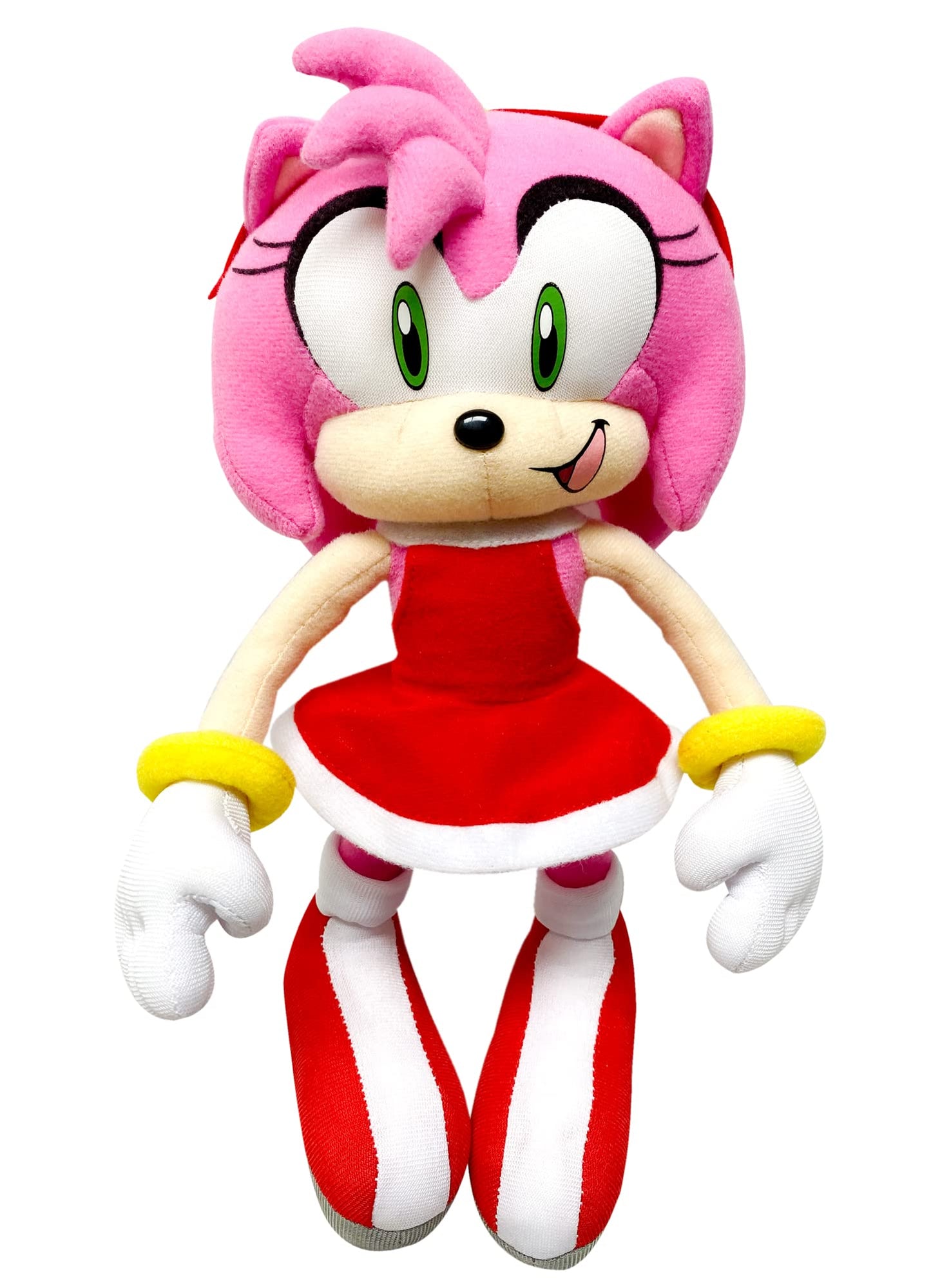 Great Eastern Entertainment Sonic The Hedgehog Plush - 9" Amy Rose, Multi-colored, Soft Plush Material, Model GE-52635