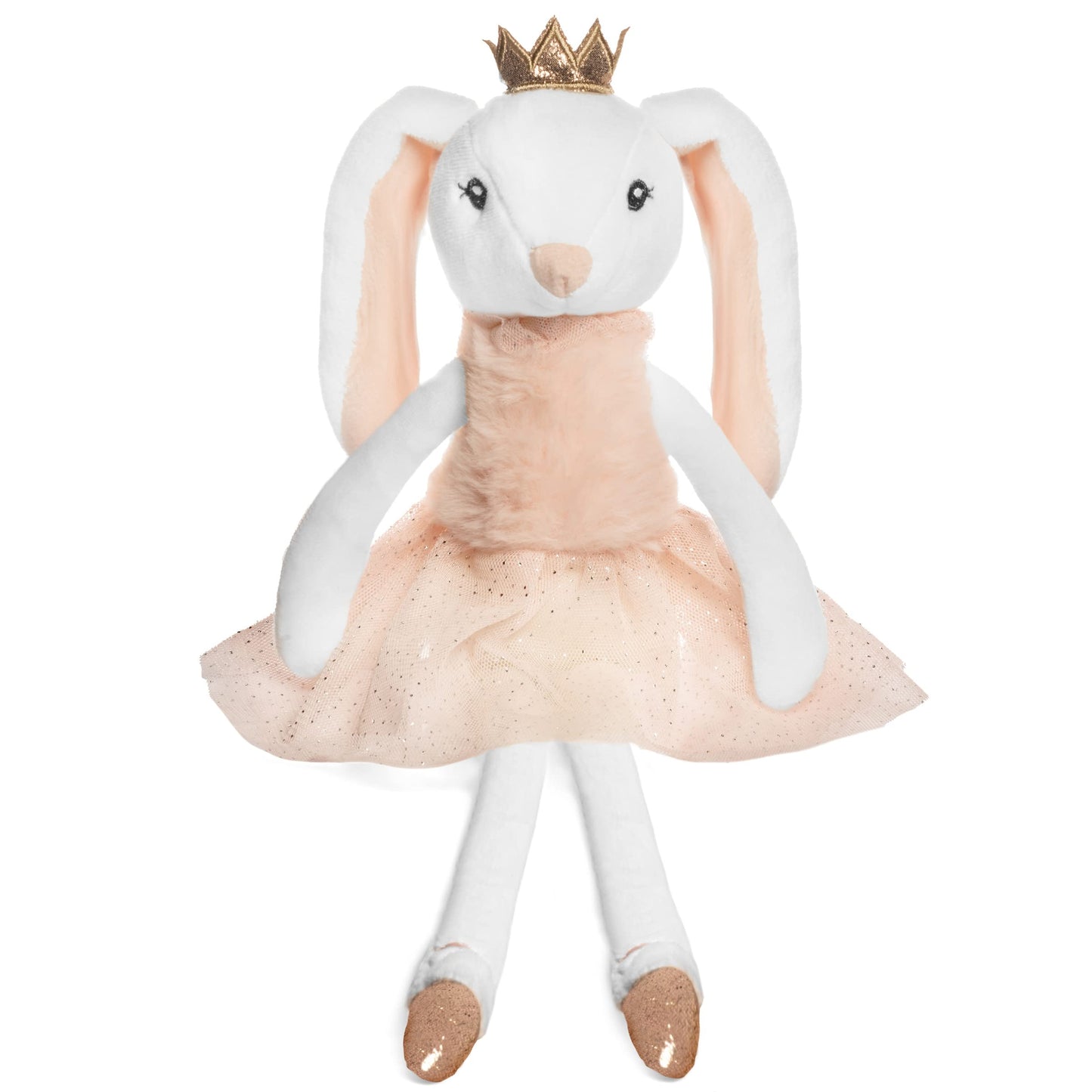 Laila And Lainey Ballerina Bunny - Stuffed Plush Animal - Ballet Gifts For Girls Ages 0 1 2 3 4 5 6 7 8 Years