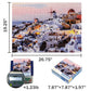 MaxRenard Game Jigsaw Puzzle 1000 Pieces for mature-themed Landscape Santorini Pieces Fit Together Perfectly Challenge Family Toy