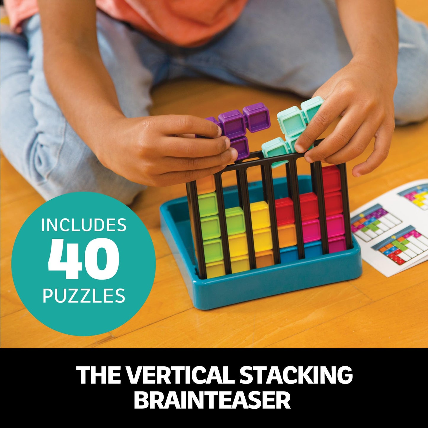 Educational Insights Kanoodle Gravity - Brainteasers For Kids, Teens, And Adults, Travel Games, Gift For 7+