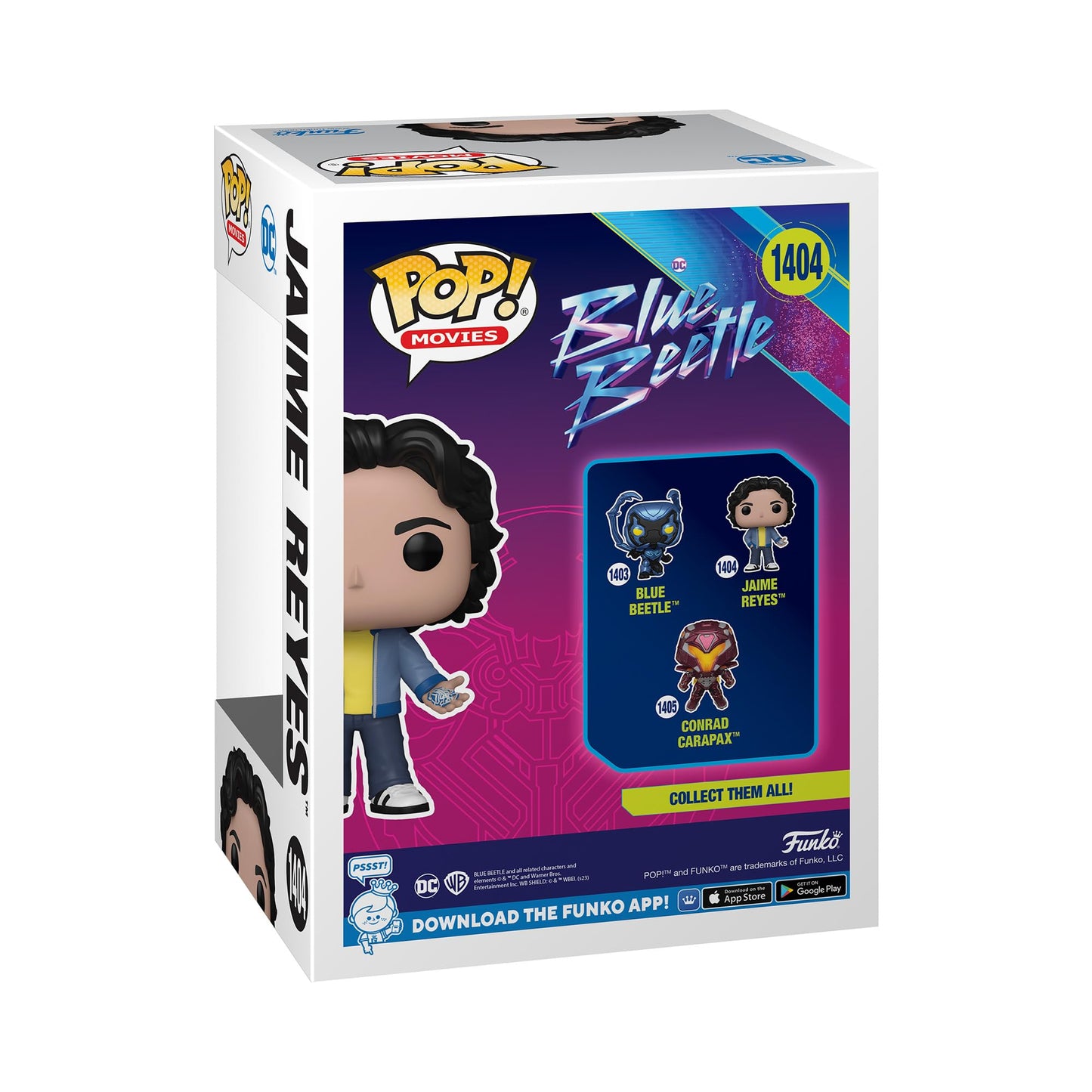 Funko Pop! Movies: Dc - Blue Beetle - Jaime Reyes - Collectable Vinyl Figure - Gift Idea - Official Merchandise - For Kids & Adults - Movies Fans - Model Figure For Collectors And Display