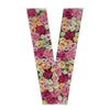 2Ft Letter V Mosaic Balloon Frame Letter Diy Fillable Letters Kit For Birthday Party Wedding Backdrop Decor