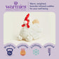 Warmies Microwavable Chicken Plush Stuffed Animal, 13 Inch Weighted Toy for Comfort, Soft Material for All Ages