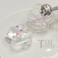 2.76 Inch Cat Paw Squeeze Toy - Handmade Glitter Transparent Paw, Cute Soft Stress Relief Fidget Toy Suitable For Adults