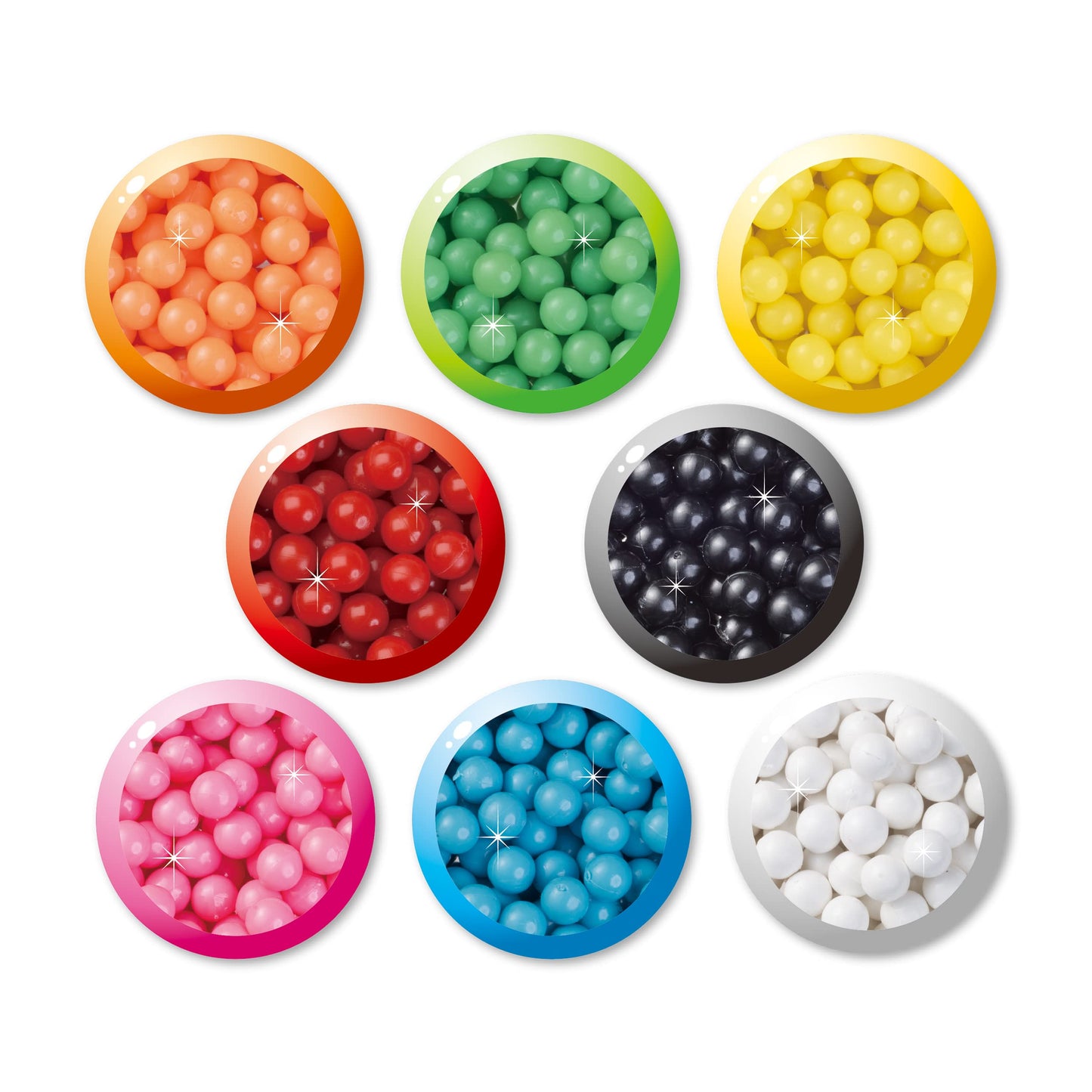 Aquabeads Solid Bead Pack - Create Endless Creations with Refill of Over 800 Beads!
