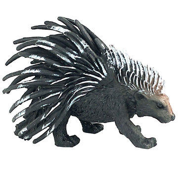 Funshowcase African Jungle Animals Hystricidae Toy Figure Realistic Plastic Figurine Height 2.4-Inch