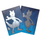 Pokémon Mewtwo Deck Protector x65 - Clear Plastic Card Sleeves for Pokémon Go