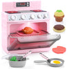 PLAY Toy Oven Kids Kitchen Playset, Kids Play Kitchen Set with 11 Accessories, Realistic Cooking Sounds & Lights, Pretend Play O