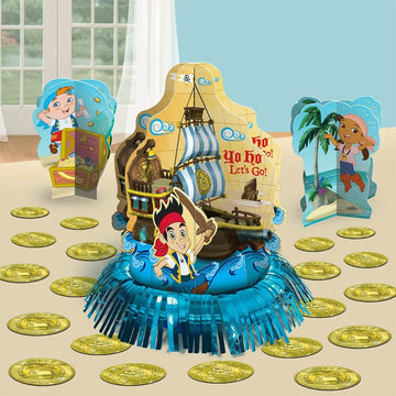 Amscan Jake and the Neverland PiratesTable Decoratging Kit, 1, Multicolored