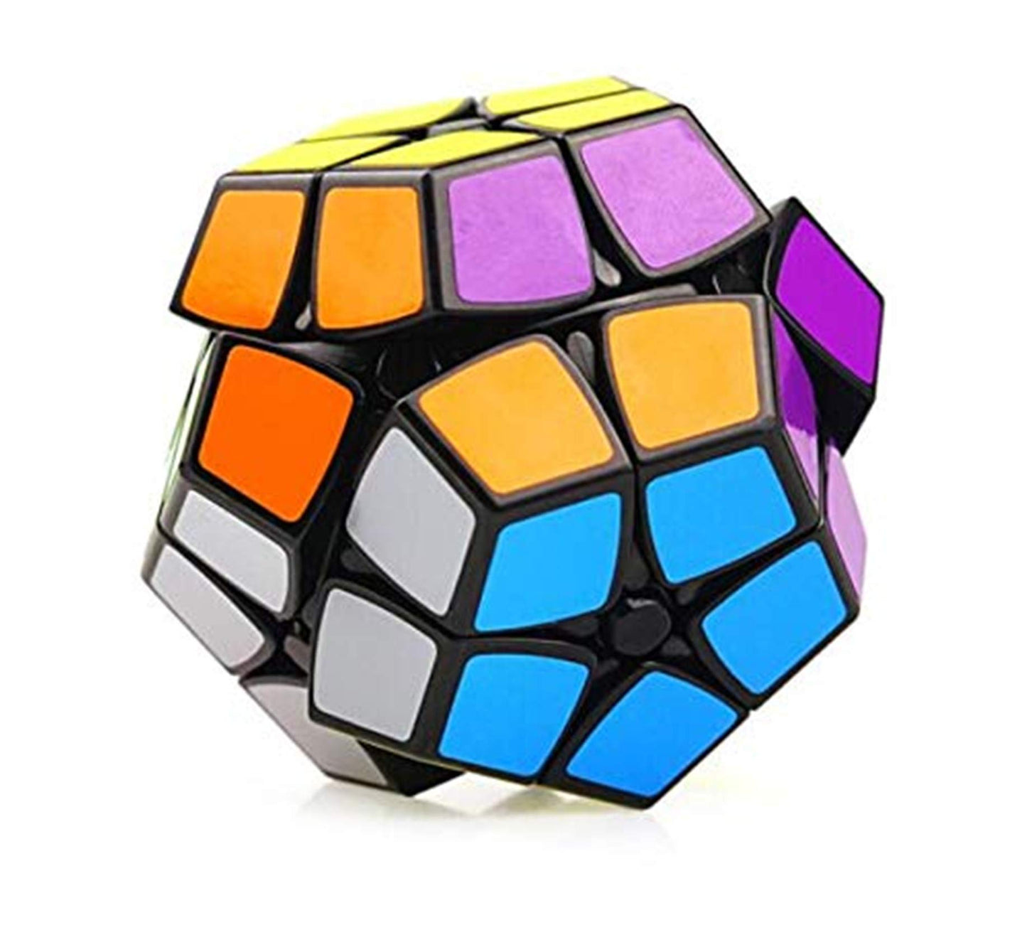 Cuberspeed 2X2 Megaminx Black Speed Cube Kilominx Megaminx 2X2 Black Speed Cube