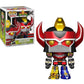 Funko Power Rangers Metallic Megazord Pop Vinyl Figure - 6" Metallic Silver - AAA Anime Exclusive - Model 889698265645