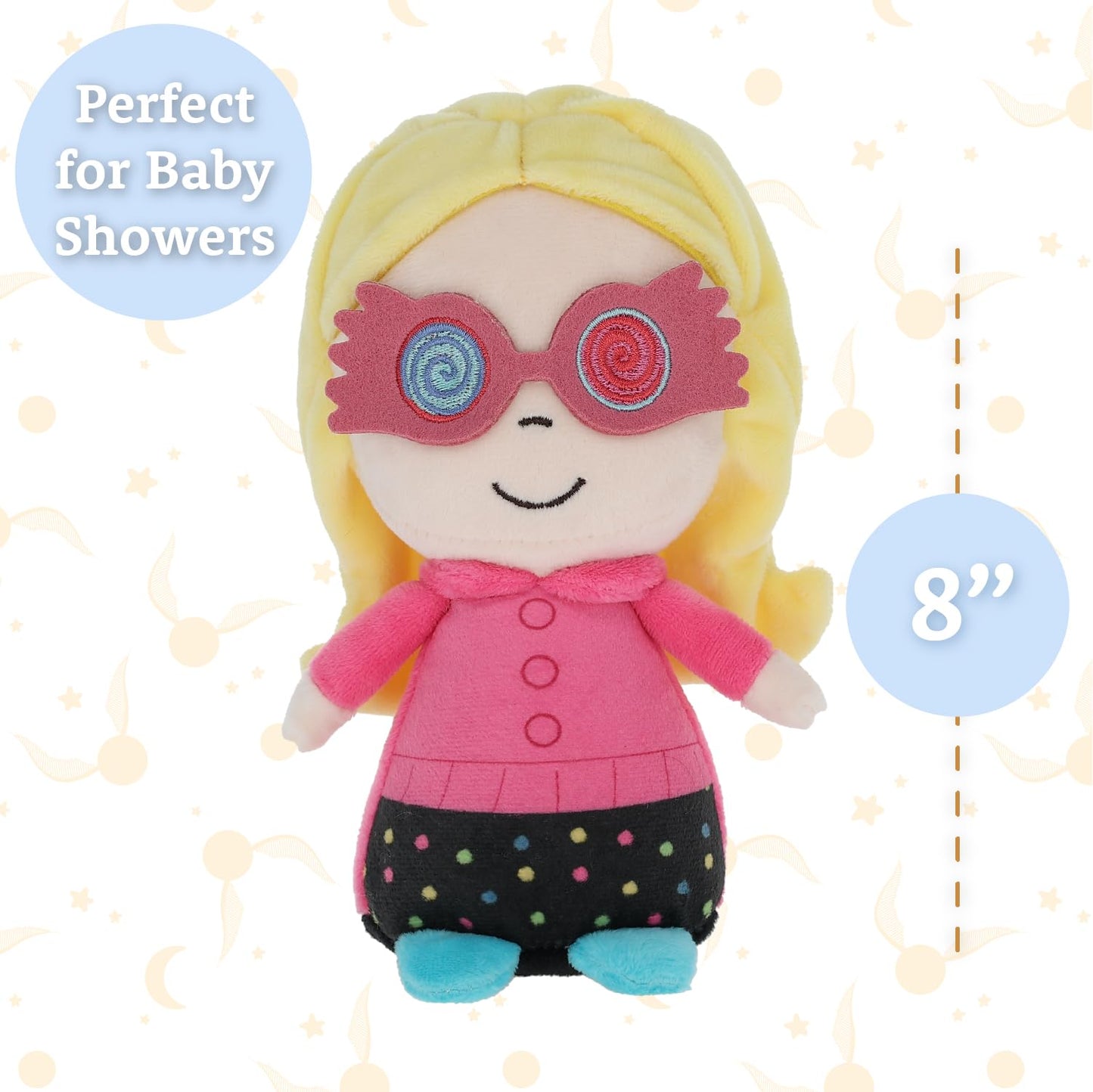 Harry Potter Toys Ron Weasley Hermione Granger Luna Lovegood, Hogwarts Harry Potter Plush Set, Harry Potter Stuffed Animal Collection Kids Preferred