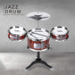 Jafatoy Small Plastic Drum Set Toy For Kids Age 3 - 6 Years Old Toy Musical Instruments Playing Rhythm Beat Toy Great Gift For Boys Girls