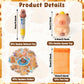 CY2SIDE 12 Pack Capybara Squeeze Toys Party Favor Gift Set, Included Random Slow Rising Squishy Toys 4-in-1 Ballpoint Pen Sticke