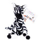 Randimals Randimini Collection Zebra Kangaroo Called Zangaroo. Floppy Plush Bean Filled Toy 6.5   Soft & Huggable  enhanced Quality Hybrid Animal Friend Encourages Adventure & Imagination