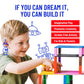 Strictly Briks Stackable Baseplates 12 Pack Compatible with Lego - 2 Rainbow Colors Stackable Brick Building Baseplate 20x20 Stu