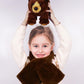 Ice King Bear Realistic Brown Bear Stuffed Animal Plush Toy 12 Inches (Original)