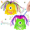 Homqyte Fidget Toys Hair Pulling Stress Relief Toys With Led Light Differernt Screams Novelty Screaming Monster For Adults Teens