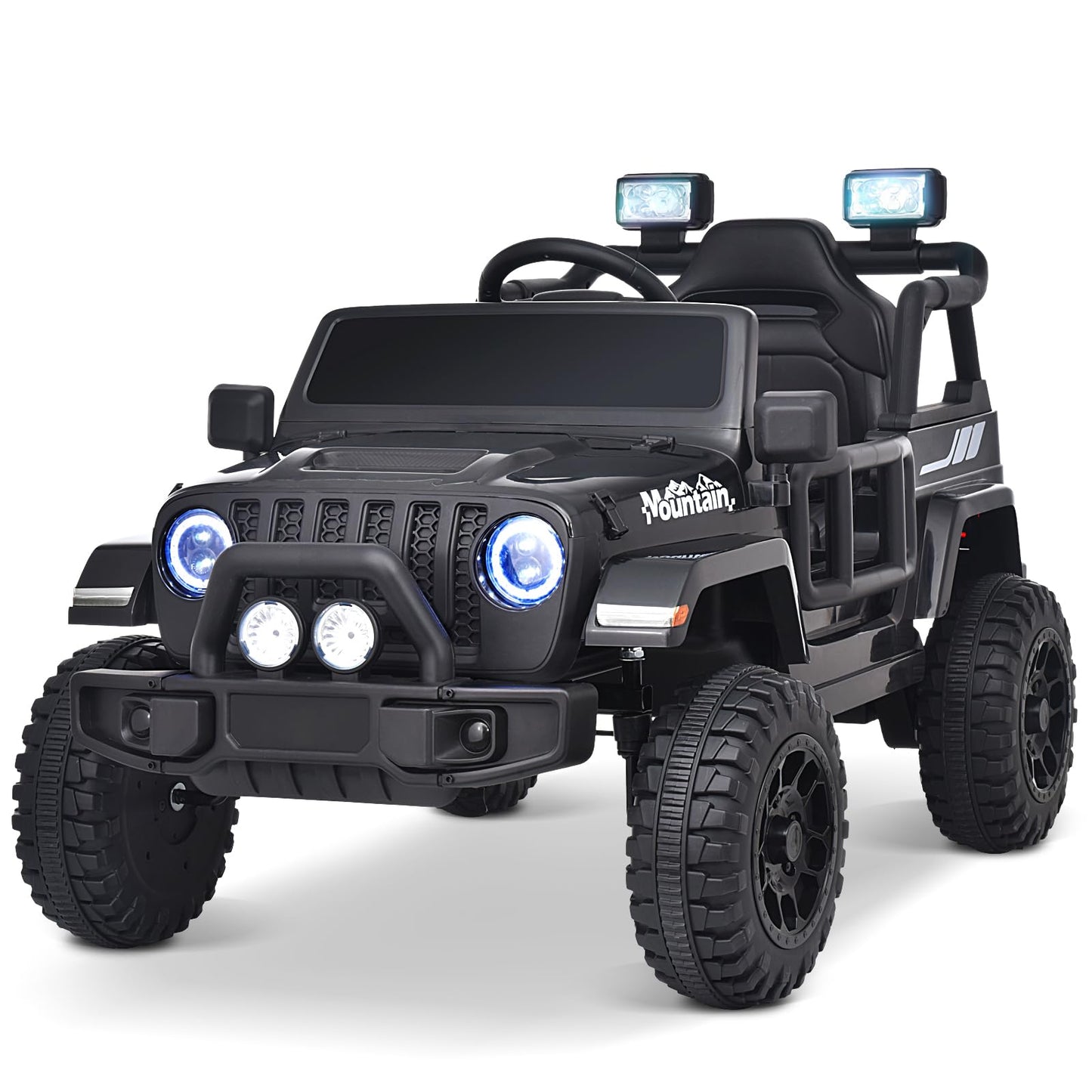 Joywhale 12V Kids Ride on Truck Battery Powered Motorized Car Electric Vehicle for Kids, with Remote Control, 4-Wheel Suspension