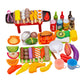 bnf Pretend Barbecue Grill Playset Toy Simulation for Kids Birthday Gift Toddlers 58pcs|Toys & Hobbies | Educational |Other Educ