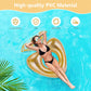 MoKo Inflatable Pool Floats for Adults, Clearance Bachelorette Party Decorations Heart Shaped Swim Ring Summer Swimming Tube Wat