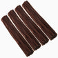 EBOOT 100 Pieces Pipe Cleaners Chenille Stem for Arts and Crafts, 6 x 300 mm (Brown)