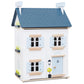 Le Toy Van - Wooden- Sky Doll House - Kids Dream House - 2 Storey with Attic - Fill with Dollhouse Accessories - Suitable for Ages 3+