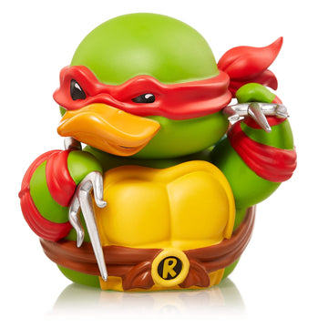 Tubbz First Edition Raphael Collectible Vinyl Rubber Duck Figure - Official Teenage Mutant Ninja Turtles Merchandise - Tv, Movies & Video Games