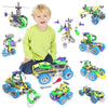 107Pcs Motorized Erector Sets For Kids Ages 4 5 6 7 8+,Stem Building Toys For Boys Girls 3-5 4-8 5-7 6-8 Year Old,Engineering Ki