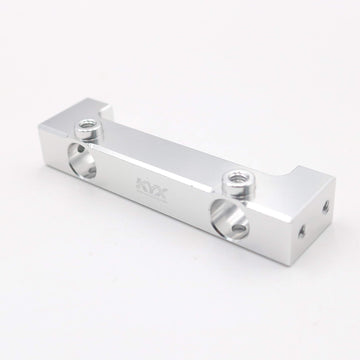 KYX Racing Aluminum Bumper Mounts for Redcat Gen8 (Silver)