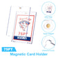 20-Pack One Touch Magnetic Card-Holder - 75Pt Card Magnetic Case, Magnet Card Holder For Baseball, Football, Basketball, Hockey,