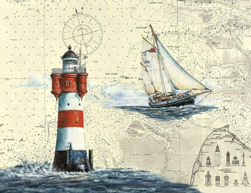 Ravensburger Puzzle 12000804 - Romantischer Leuchtturm - 2000 Teile Puzzle Fr Erwachsene From 14 Years