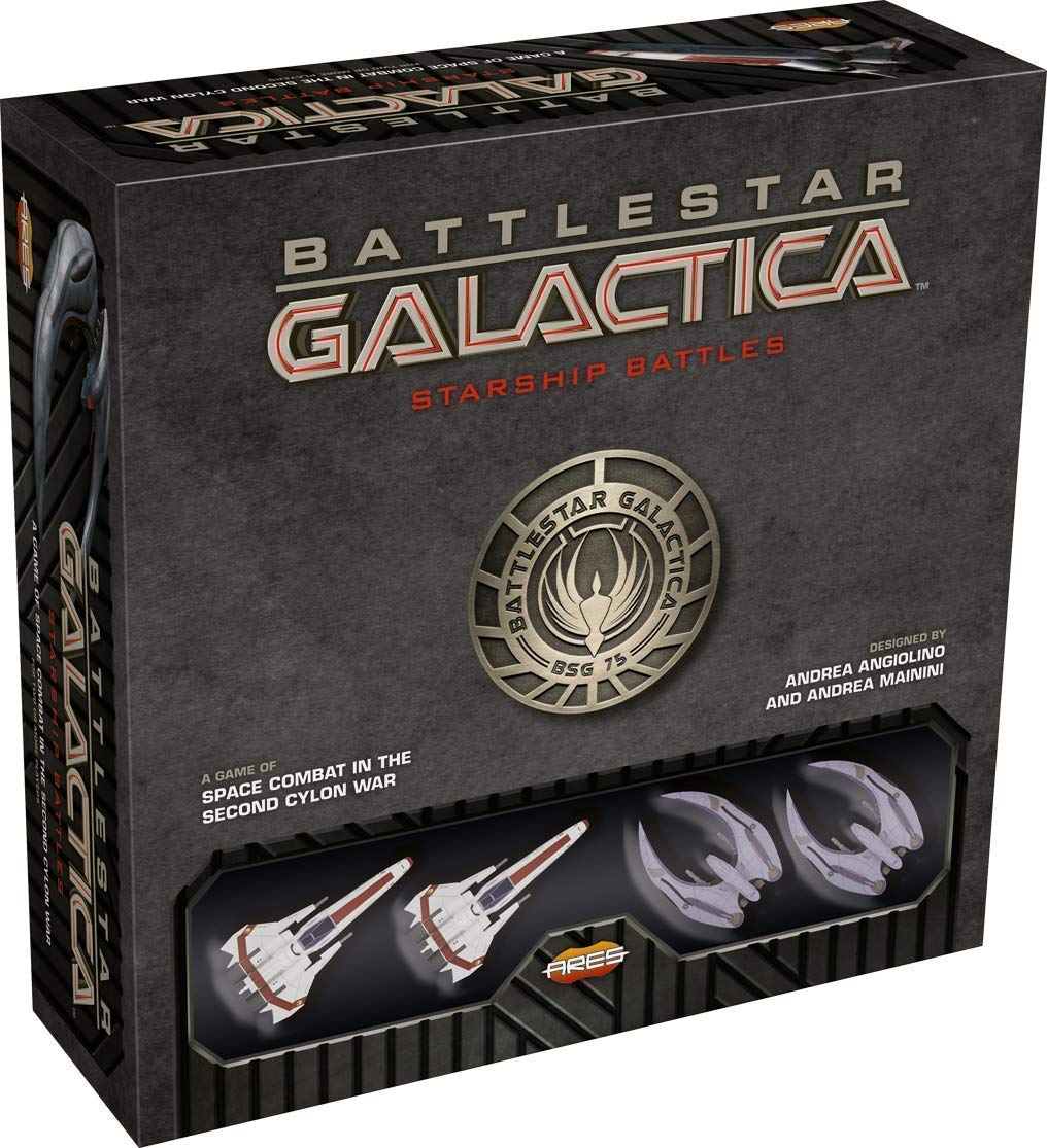 Ares Games Battlestar Galactica Starship Battles Starter Set, 295mm x 295mm x 85mm, Plastic, Model BSG001A, Mixed Colours