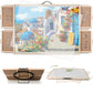 Builderbutler 2000 Pieces 2-In-1 Tilting & Rotating Puzzle Board, 40.16''X28.5''Portable Puzzle Table With 4 Drawers & Cover
