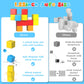 SYSKENI Magnetic Blocks, Gifts for 3 4 5 6 Year Old, Magnet Building Blocks for Toddlers, Girls & Boys, Montessori - Autism - Se