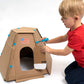 JumpOff Jo - Cardboard Construction Kit - 36 Screws, Screwdriver, Cardboard Saw - STEM, Montessori Toys Building Sets, Creative