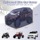 ANPABO Kids Ride On Toy Car Cover with Pattern, Universal Fit, All Weather Waterproof Snowproof Windproof UV Protection, 2X Heav