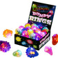 Kangaroo 18-Pack LED Light Up Rings | Neon Glow Rings for Kids & Adults | Party Favors for Birthday, Glow Parties & More