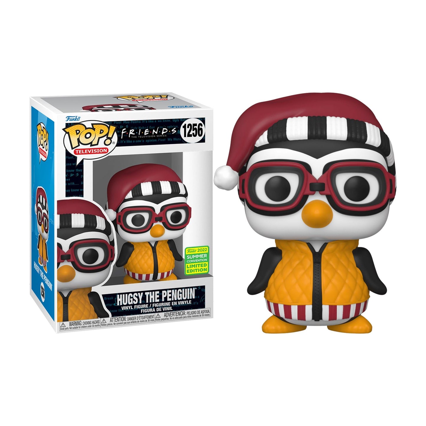 Funko POP TV Hugsy the Penguin - SDCC 2022 Exclusive, Vinyl, Multicolor, Model FUN65207