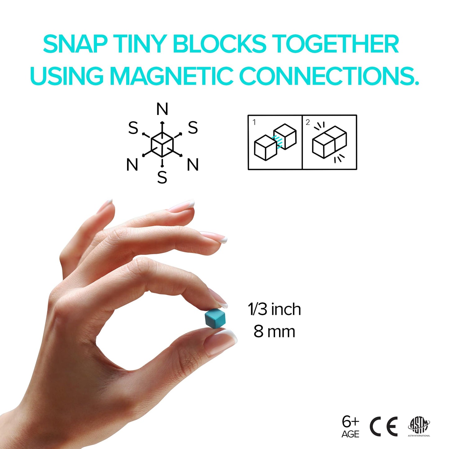 Pixio Flags - Magnetic Building Blocks For Kids Over 6 Years, Pixel Art, Stem Magnet Toys For Kids Ages 8-12, Portable Magnetic Blocks For Creativity - 162 Pcs