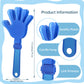 Zcysrlqin 24 Pcs Royal Blue Hand Clappers 7.5 Inch Clappers Noisemakers Noise Makers Party Favors Plastic Clapper Sporting Event