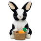 Ho-Ef 2 Pack Easter Bunny Plush With Carrot, Huggable & Washable, Cute Bunny Stuffed Animal Easter Plush Toys For Girls Boys Kid