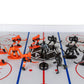 K Kaskey Kids NHL Hockey Guys - Penguins vs. Flyers Playset with 25 Pieces & Accessories for Creative Imaginative Play
