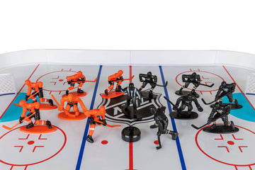 K Kaskey Kids NHL Hockey Guys - Penguins vs. Flyers Playset with 25 Pieces & Accessories for Creative Imaginative Play