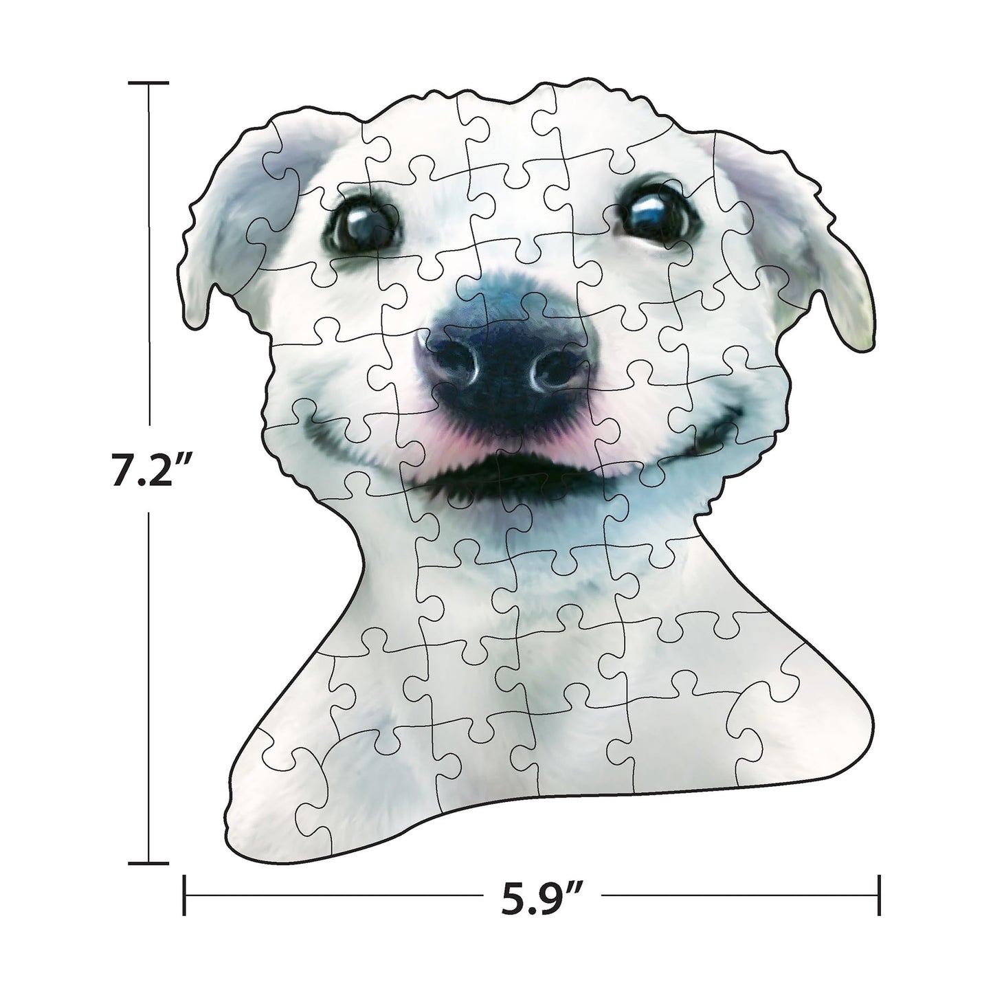 RoseArt 500 Piece Dog Selfies Jigsaw Puzzle - Multi-colored Paper Puzzle for Adults, Model 0079ZZAA