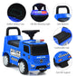 Honey Joy Ride On Push Car, Licensed Mercedes Benz Push Cars For Toddlers W/Horn, Music, Lights, Under Seat Storage, Foot-To-Floor Ride On Fire Truck Toy For Kids Boys Girls 1-3, Blue