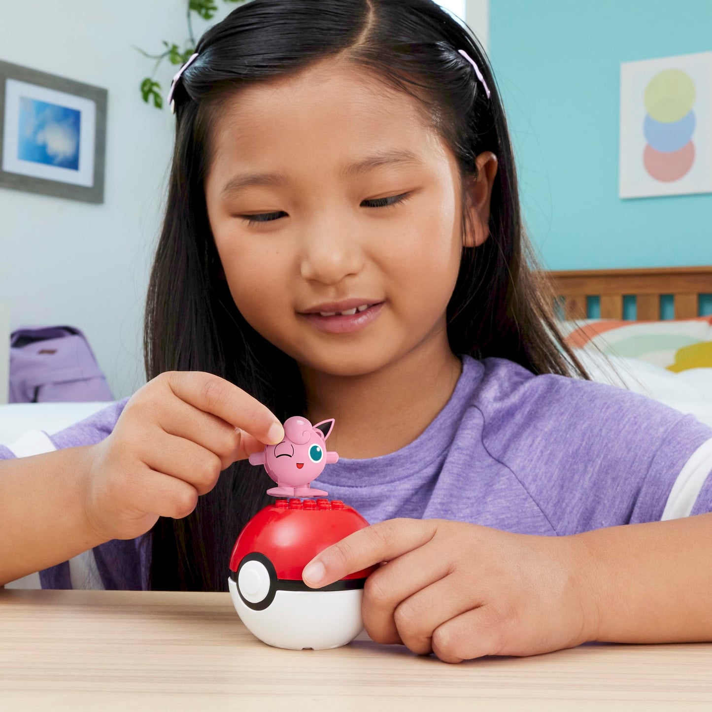 MEGA Pok  mon Construction Toy Pok  mon Evergreen Jigglypuff for Kids Ages 6 and Up