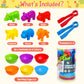 Little Big Friends Tiny Friends | Rattle Toy | Special Stuffed Animal | Easy To Clean | Leon The Pig